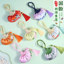 End of the Dragon Boat Festival Gold windy bag empty bags with your neck hanging bags Agrass mosquito repellent fragrant sacks of Chinese wind pocketbooks
