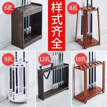 Billiard Cue Cabinet Placement Rack Billiard supplies Large full billiard holder Rod Instrumental Fishing Rod rack Rack Billiard holder