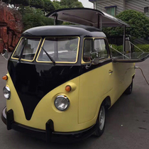 Custom mobile retro volkswagen T1T2 bus sales car mall Meichen snack car Wedding photography props dining car