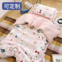 A class kindergarten quilt three pieces of soy bean fluff children enter the garden six pieces of cow cottage bedding