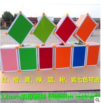 Music stool ladder combination square stool music classroom hexahedral stool square bench Bench Dance Studio Chorus stool