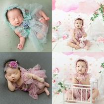 3Pcs Set Newborn Baby Photography Props Costume Baby Hat Lac