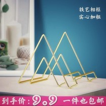 Desktop photo frame bracket Picture frame bracket bracket Medal certificate Photo display shelf Photo album handicraft table