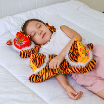 Tiger pillow handmade tiger pillow evil cloth tiger pillow newborn full moon pillow 0-2 year old baby tiger head