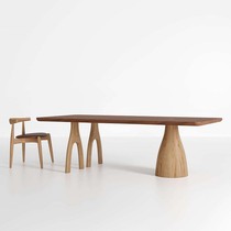 Nordic Full Solid Wood Meeting Table Folk Hangover Table Bench Living Room Negotiation Table Desk Desk Desk Brief Modern Desk