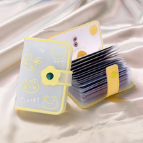 Fashion Card Bag Woman Cartoon Sweet Beauty Small Portable Large Capacity Multi-Position Student Bank Card Cover Card Holder Card Bag