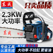 Dongcheng handheld chainsaw outdoor logging saw high power household gasoline saw small multifunctional electric chain saw electric chain saw