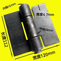 New Products 5 Inch Large Hinge Iron Door Hinge Welding Hinge Iron Hinge Car Detached Leaf Heavy Welding Iron