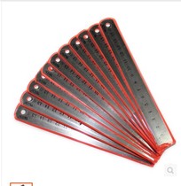 Stainless steel ruler 15 20 30 40 50 60CM Hardware tools steel ruler Double-sided engraved ruler Metric inch ruler