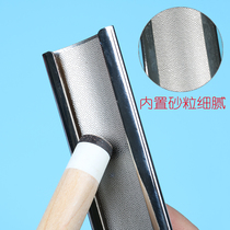 Stainless steel super durable file pool club head head repair mushroom type billiard head tool
