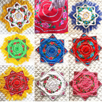 Hand silk flower dance two people turn handkerchief dance square dance Test special northeast twist Yangko octagonal towel
