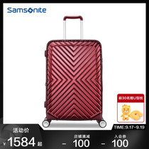 Samsonite Samsonite luggage ins Net red trolley case large capacity suitcase men and women 24 28 inch 06Q