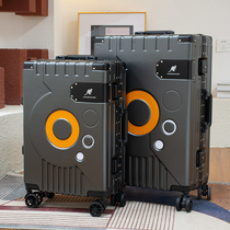 Fashion suitcase Male student suitcase Female password box 20 inch boarding box 24 inch trolley box Silent wheel suitcase