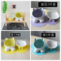 Tiny flaw vivipet small Q cat bowl pet bowl ceramic bowl Garfield cat English short us short dog feeding bowl cat bowl