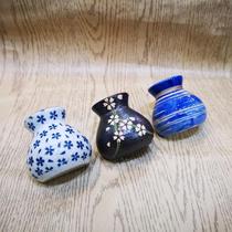 Sab decorations dry ice cup small pot Small Pot Cup embellishment plate decoration small ornaments creative pendulum Japanese toothpick tube