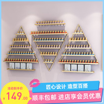 Nail art shelf display rack nail polish storage rack nail polish storage rack Wall cosmetic rack
