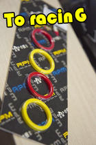 Taiwan RPM Front shock absorption Front shock fork preload ring stroke test ring Stroke ring MSP DY DRG