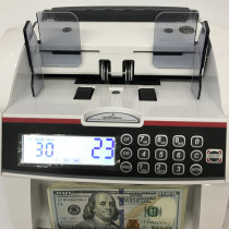 US dollar banknote counter 800 vertical foreign currency banknote counter Multi-country currency banknote counter US dollar Euro Indian currency