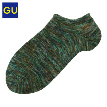 GU极优男装短袜(混色)2020春季新款时尚潮流复古浅口短袜男321205