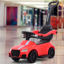 Childrens electric twist-twist car anti-side turttruck 2-year-old male girl four-wheeled slide wagon baby push small car