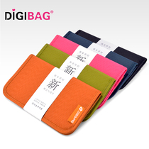 Female type card wrapping card bag card bag female multifunction large card holder ultra-thin document containing card bag silver line card holder