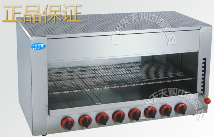 OT brand OT-18 infrared gas surface stove Eight-head surface stove gas surface fire oven Commercial baking oven