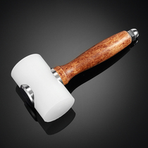 DG leather carving hammer nylon hammer handmade chopping hammer diy leather carving tools cobbler tools leather art carving special Hammer
