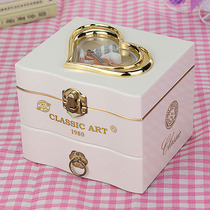 Music box creative rotating dance ballet girl girl heart music box Princess childrens little girl birthday gift