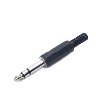 6 5mm audio welding head 6 5mm dual channel microphone wire welding head