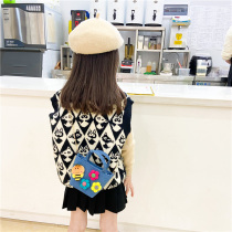 Net Red Girl small bag Korean new cartoon chain princess girl shoulder bag baby change accessories backpack