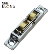 Deford 88 plastic steel door window pulley window copper wheel heavy glass sliding door adjustable double flat wheel