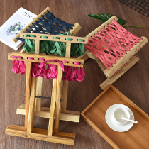 Real Trojan Horse Chestnut Wood Date Wood Handmade Folding Stool Portable Bench Outdoor Cog Fishing Barbecue Little Matzah
