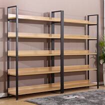Gift display area layout shelf display rack cosmetics display cabinet multi-layer steel wood rack display cabinet free