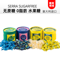Italian Savoy sugar 0 Sucrose 0 fat mints Lemon blueberry Mango Fruit flavor Delicious candy gift canned