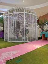 Iron extra-large birdcage net parrot birdcage outdoor large large giant birdcage decoration peacock cage