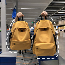 France ITCFASHONK Womens bag Bag Original Accommodation Large Capacity Junior High School High School Students Double Shoulder Bag Travel Backpack Men