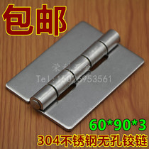 304 stainless steel non-porous welded hinge thickened industrial hinge heavy heavy industrial hinge 60*90 * 3mm