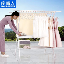 Antarctic clothes rack Floor-to-ceiling clothes rack Bedroom folding clothes rack Simple clothes rack Household clothes rack