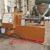 A variety of pressing equipment such as walnut mustache peanut soybean rapeseed oil is used in the new spiral oil