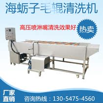  Large oyster washing machine Stainless steel oyster washing machine automatic sea oysters to sediment oyster brush oyster washing machine