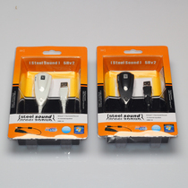 New USB7 1 external sound card external desktop laptop free of drive plug and play without noise