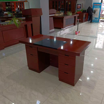 Zhuo Wood Anbang paint wood single desk 1 2 M table and chair computer table cai wu zhuo desk