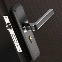 Indoor door lock set bedroom silent door lock steel solid wood door lock hand lock household universal hardware