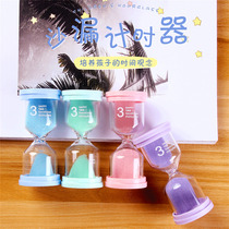 Childrens hourglass timer time management funnel sand bottle students self-discipline learning regular homework mini