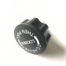 Fitness equipment accessories latch fitness equipment gray and white two-color wordless drawing pin dynamic bicycle adjustment plug-in pin
