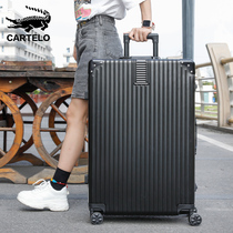 Luggage female male large capacity oversized 32 inch travel trolley case strong and durable thick 24 password leather box