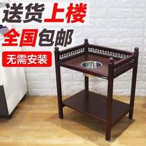 Tea table Mahjong Museum Tea Table Home Office Hotel Guesthouses Steel Wood Tea Table Tea House New Chinese Tea Water Shelf