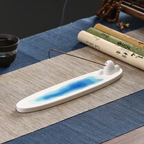 Line incense burner creative room Zen incense agarwood transhilis transhumi sandalwood incense oven ornaments household thread incense insert seat