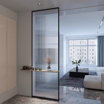 Changhong glass stainless steel iron screen partition living room modern simple toilet toilet household luxury porch