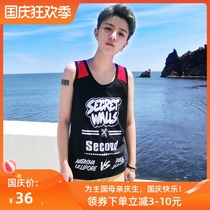 SUNNYS corset chest les handsome t chest vest wear loose breathable big chest small small underwear long summer